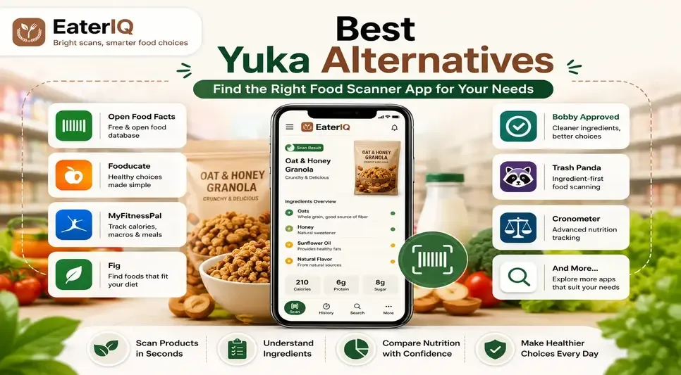8 Best Yuka Alternatives for Smarter Food Choices